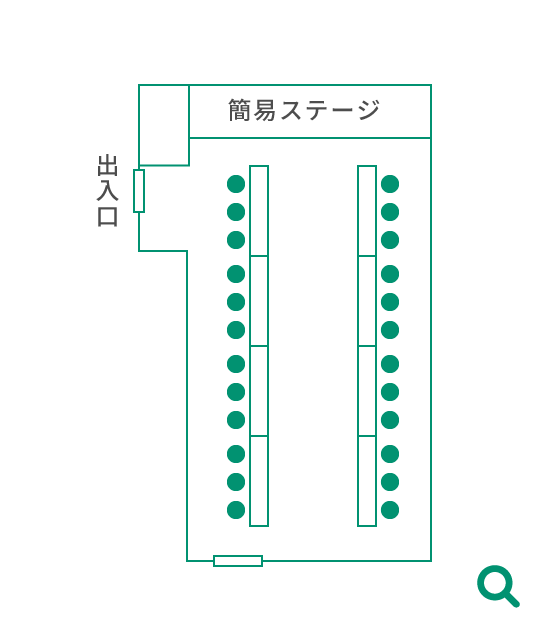 10F 花笠 [spbr]対面形式｜26名