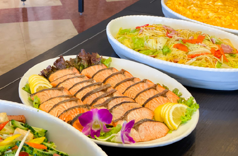 素材にこだわった和洋食